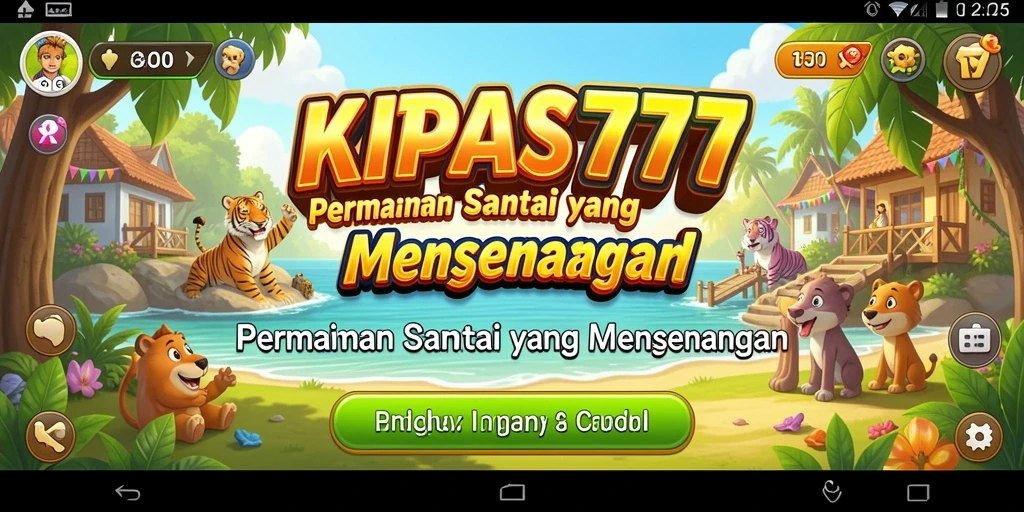 Screenshot KIPAS777 menampilkan momen seru dalam gameplay kasual.