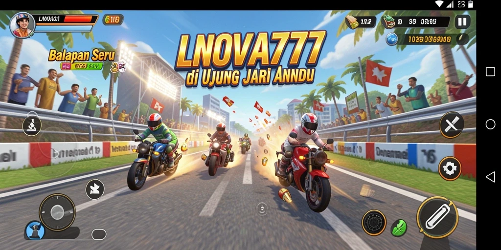 Gameplay LNOVA777 yang mendebarkan dan penuh adrenalin.