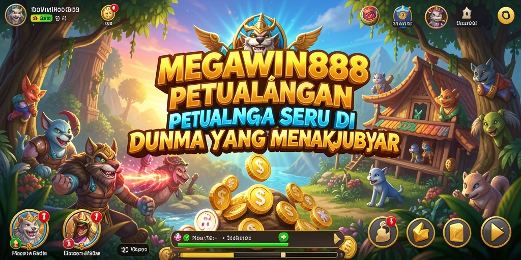 Gameplay seru yang menampilkan petualangan menakjubkan di MEGAWIN888.
