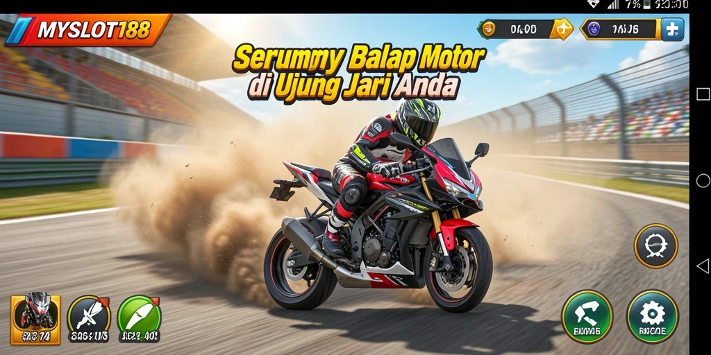 Tampilan gameplay MYSLOT188 yang memukau dan penuh adrenalin.