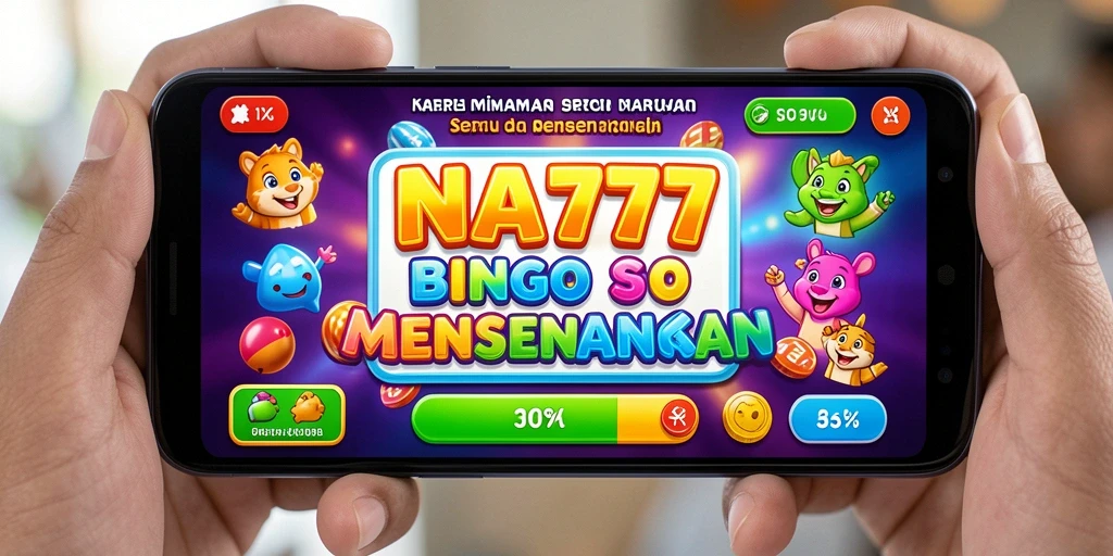 Tampilan gameplay NA777 yang seru dalam permainan Bingo.