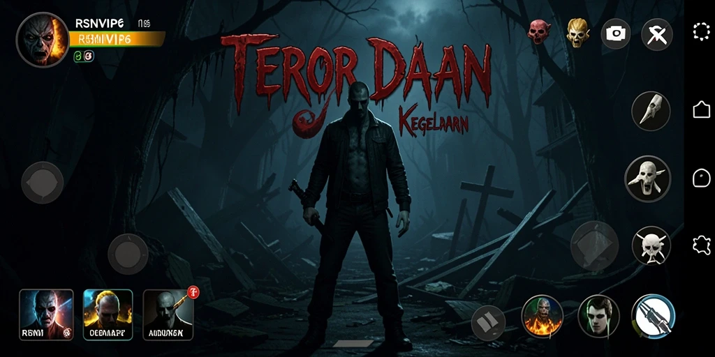 Screenshot gameplay RSNVIP6 yang menunjukkan momen mencekam.